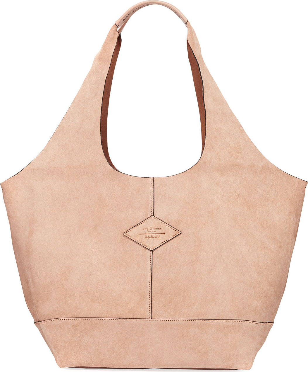 Rag & Bone Camden Suede Shopper Hobo Bag
