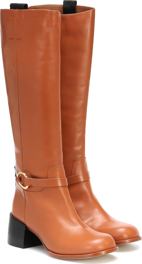 Joseph Leather knee-high boots