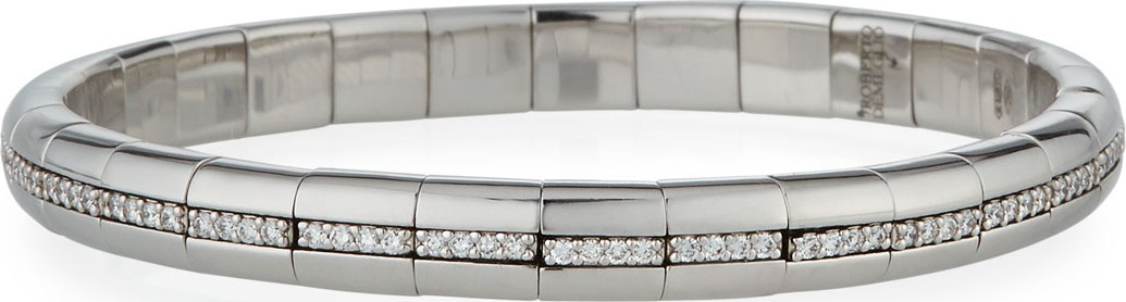 Roberto Demeglio PURA GOLD 18k White Gold Diamond Eternity Bracelet