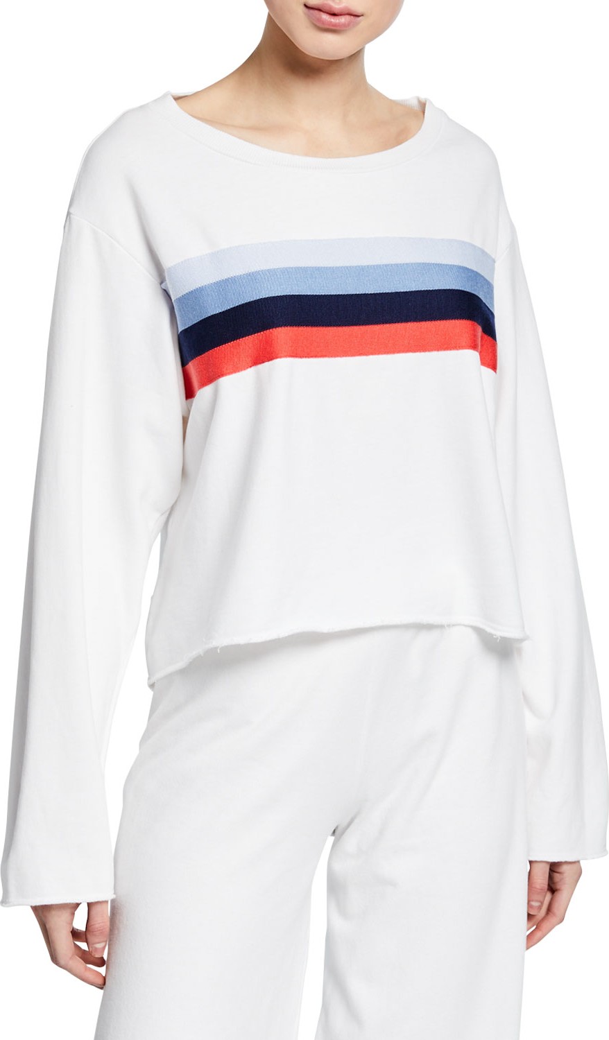 SUNDRY RAW BOXY SWEATSHIRT