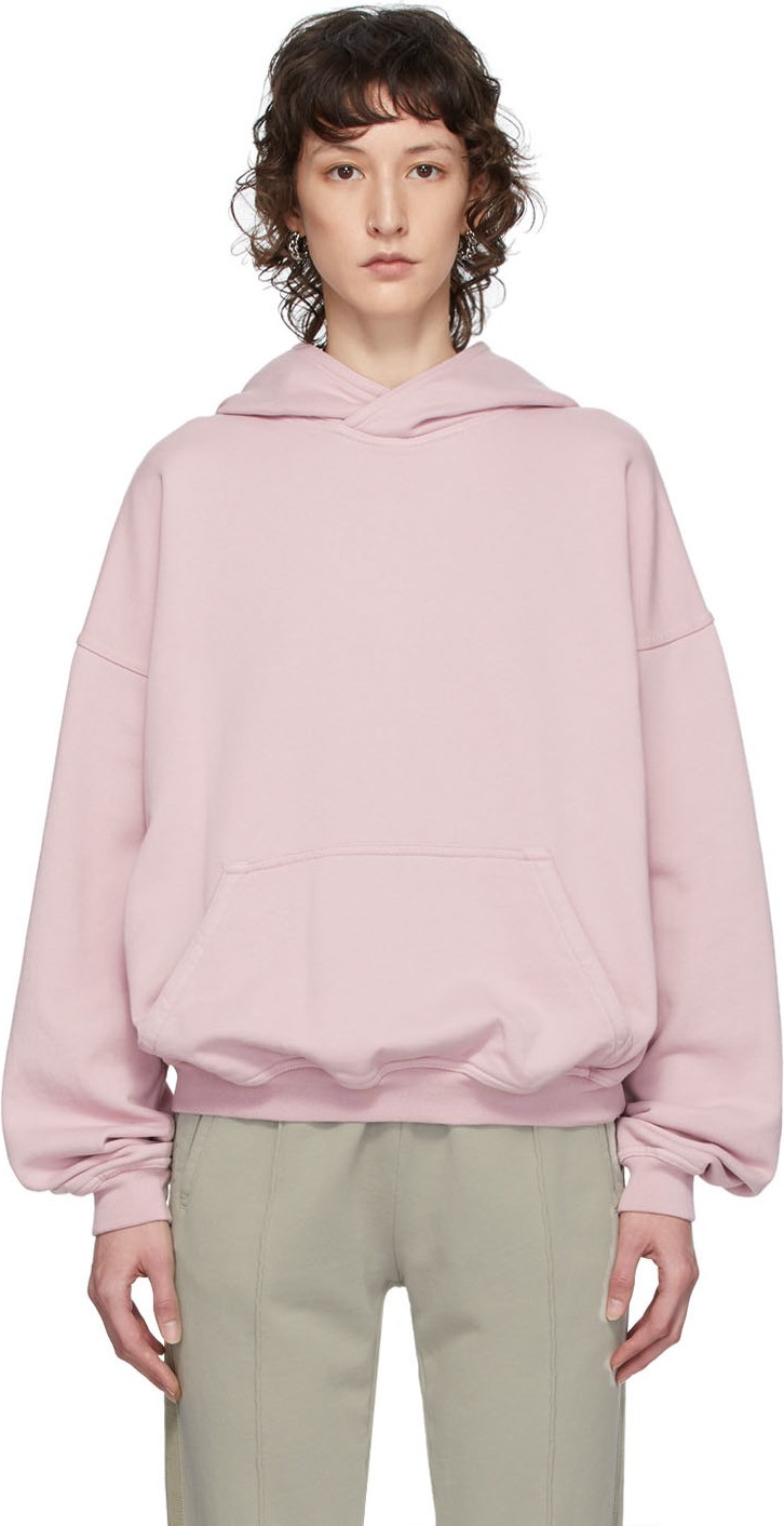 Haider Ackermann SSENSE Exclusive Pink Cotton Hoodie