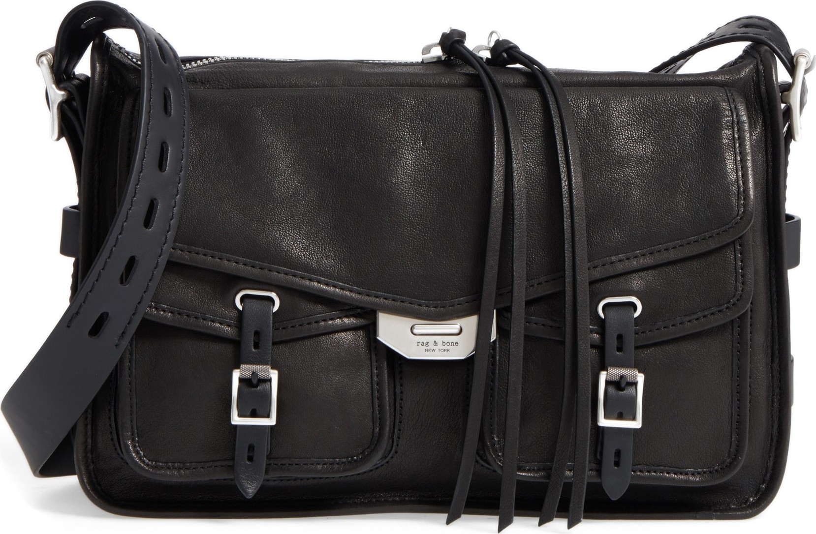 Rag & Bone Field Leather Messenger Bag
