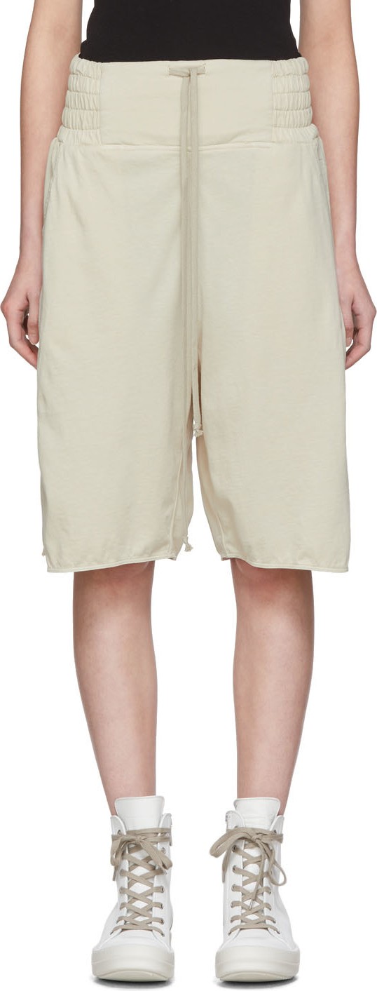Rick Owens DRKSHDW Off-White Jersey Boxer Shorts