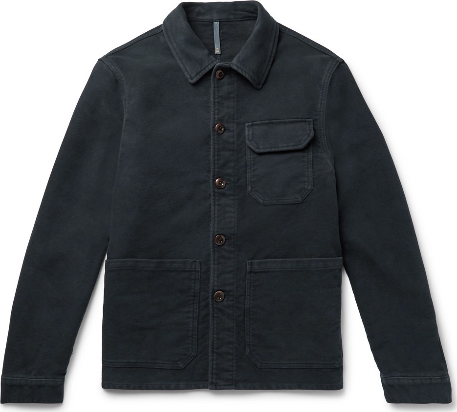 Incotex Cotton-Moleskin Jacket