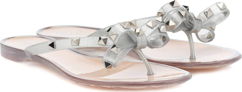 Valentino Valentino Garavani Rockstud leather slides