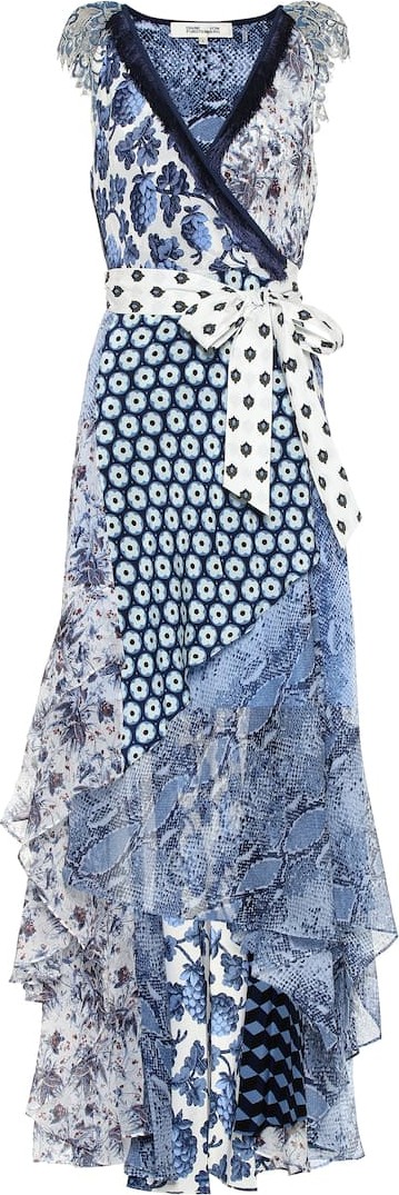 DIANE von FURSTENBERG Ava printed silk dress