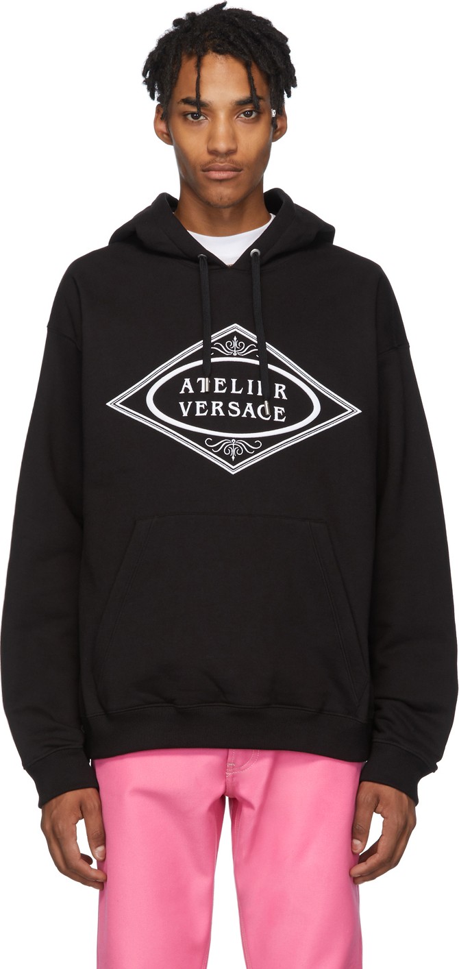 Versace Black Atelier Hoodie