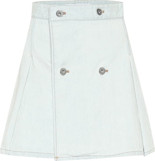 Matthew Adams Dolan Denim miniskirt