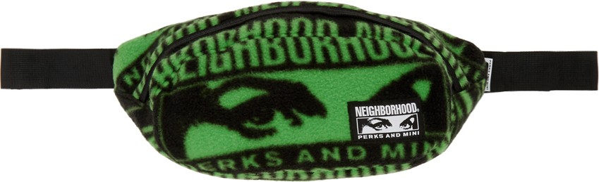 Perks and Mini Black & Green Neighborhood Edition Belt Bag