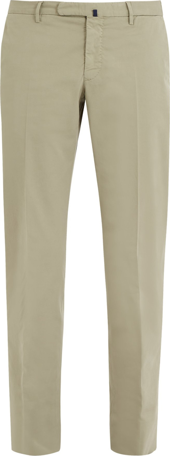 Incotex Mid-rise slim-leg stretch-cotton chino trousers