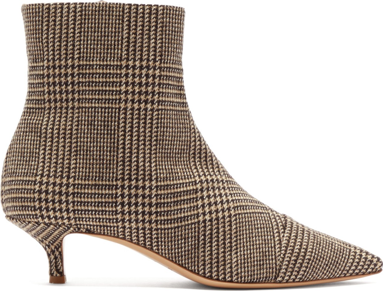 Giuliva Heritage Collection Point-toe tweed ankle boots