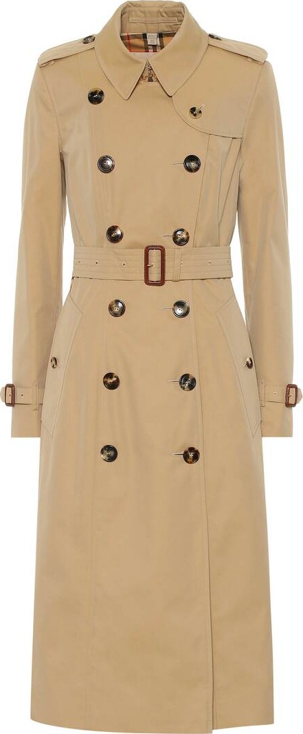Burberry London England Chelsea cotton trench coat