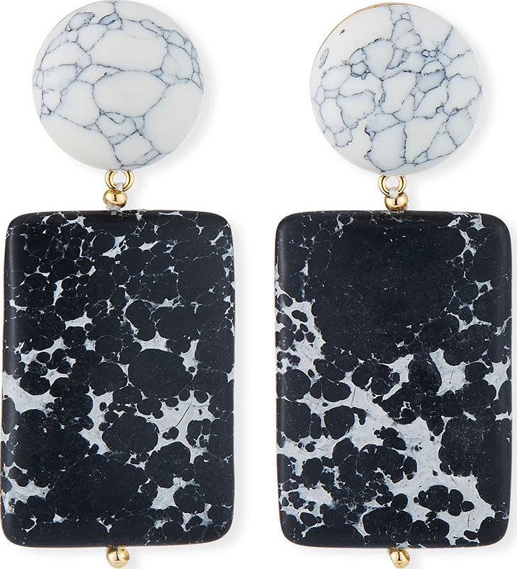 Lele Sadoughi Keepsake Stone Earrings