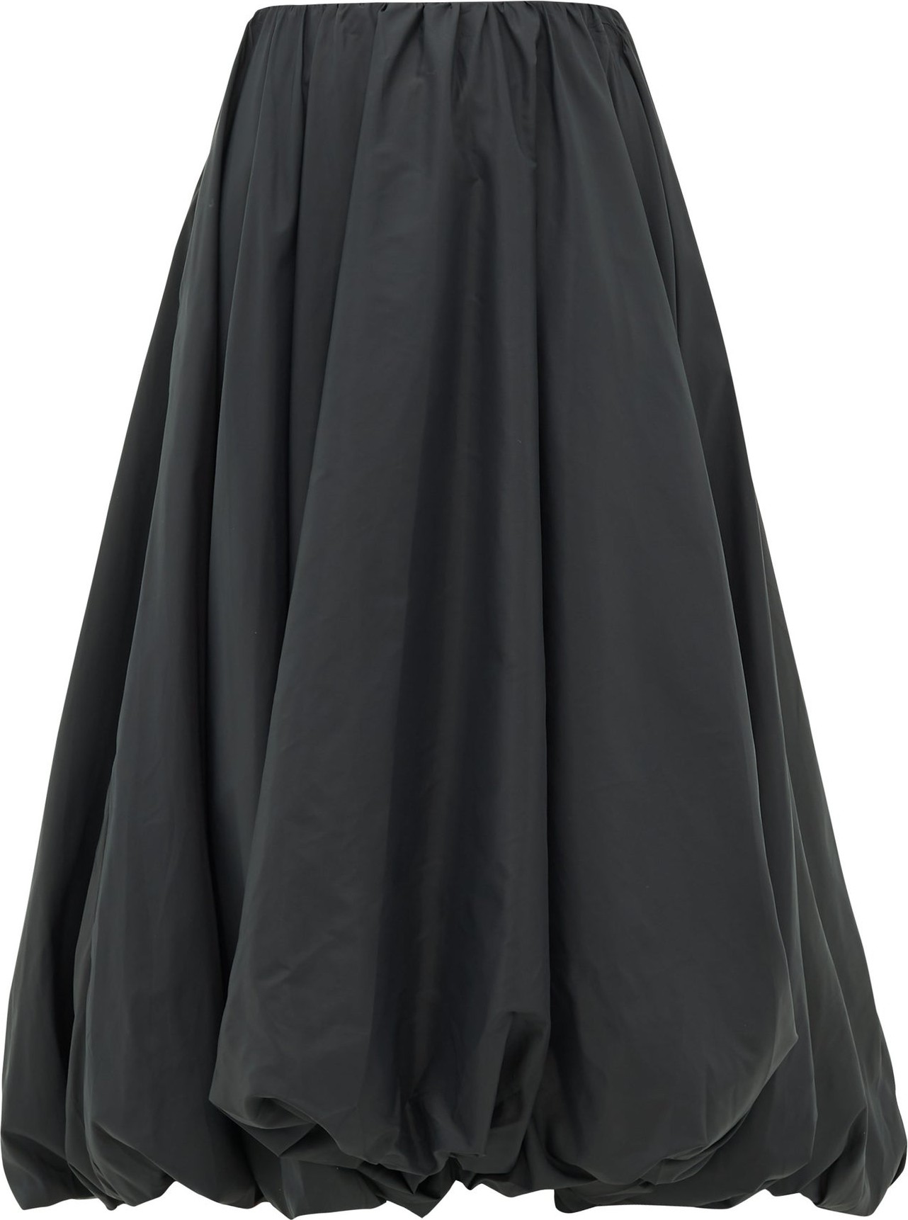 Staud Mariposa bubble-hem skirt