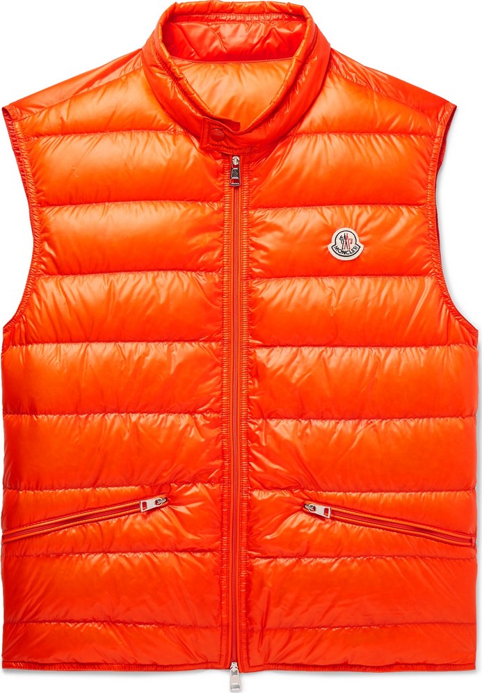 Moncler Quilted Shell Down Gilet