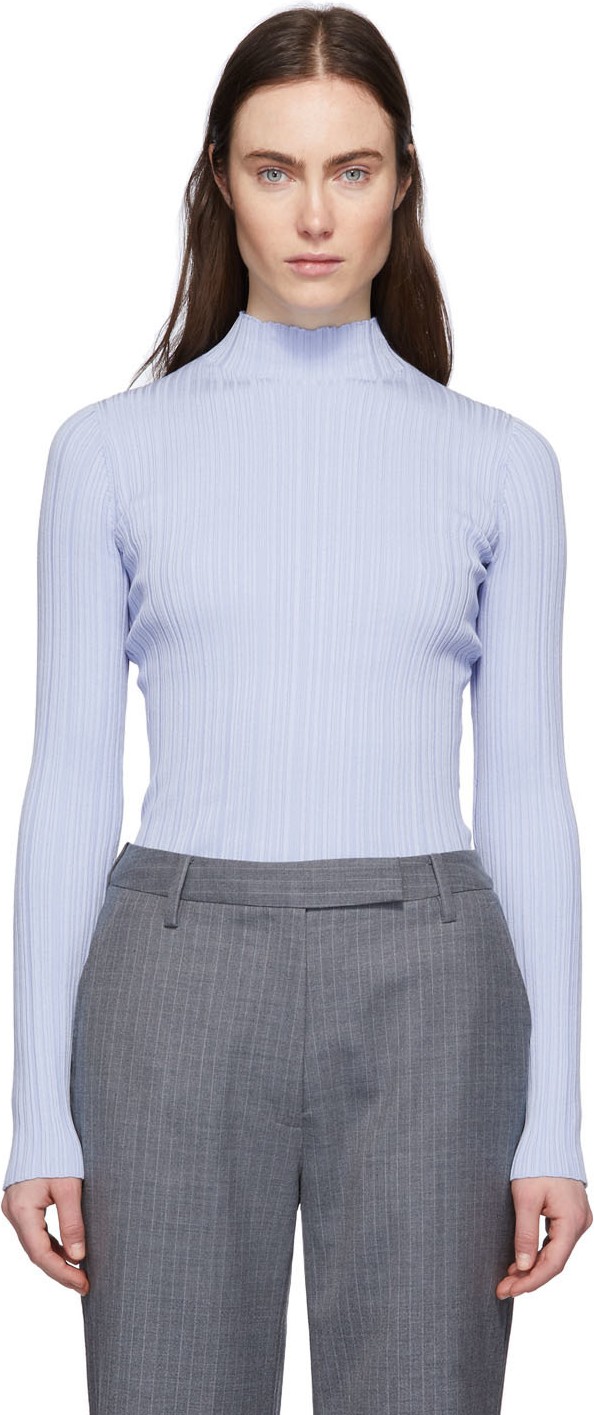 Acne Studios Blue Katina Turtleneck