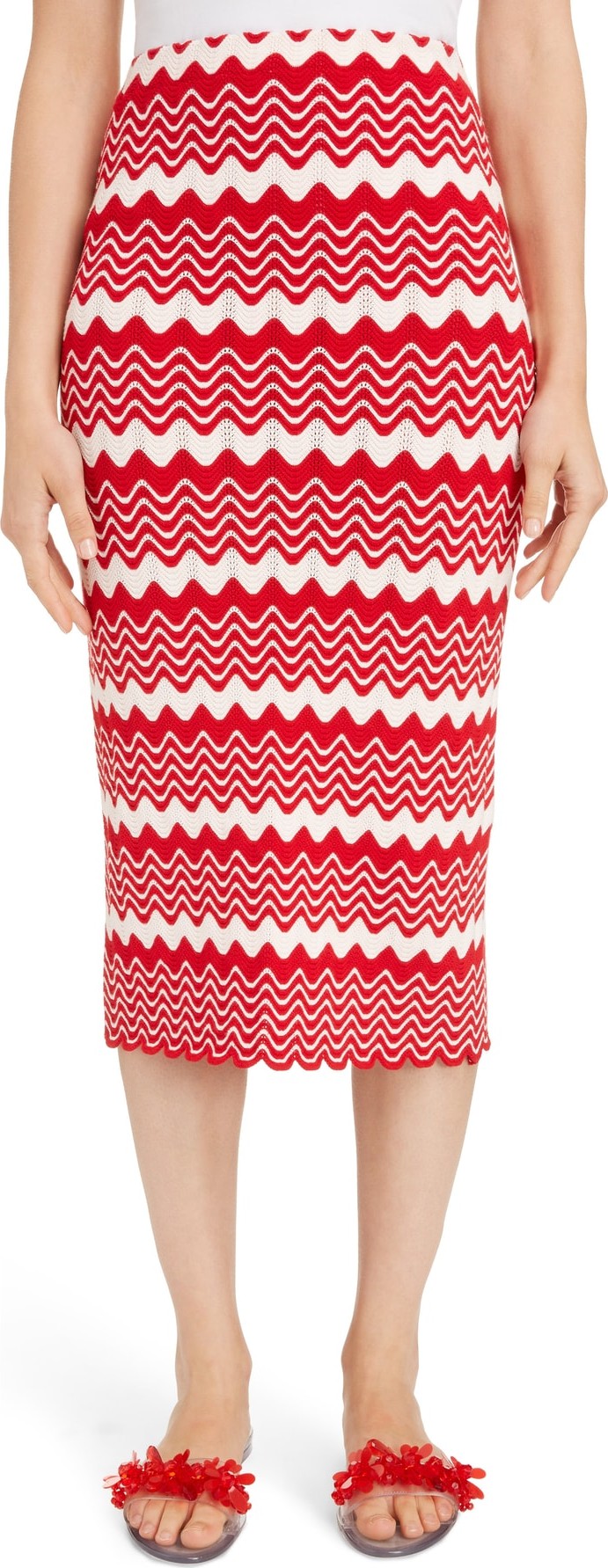 Simone Rocha Wiggle Rib Tube Skirt