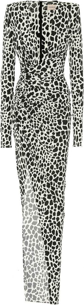 Alexandre Vauthier Exclusive to Mytheresa – Animal-print stretch-jersey gown
