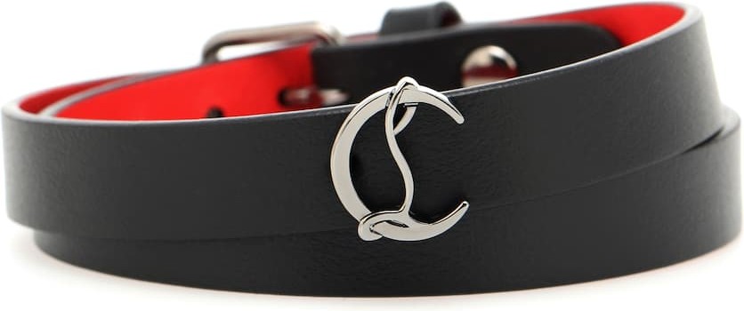 Christian Louboutin Loubilink leather bracelet