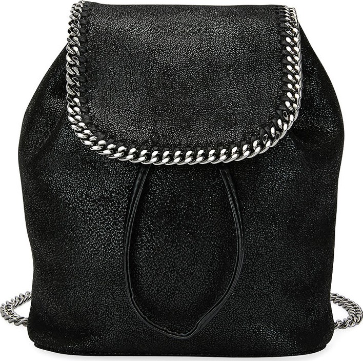 Stella McCartney Falabella Shaggy Deer Mini Backpack