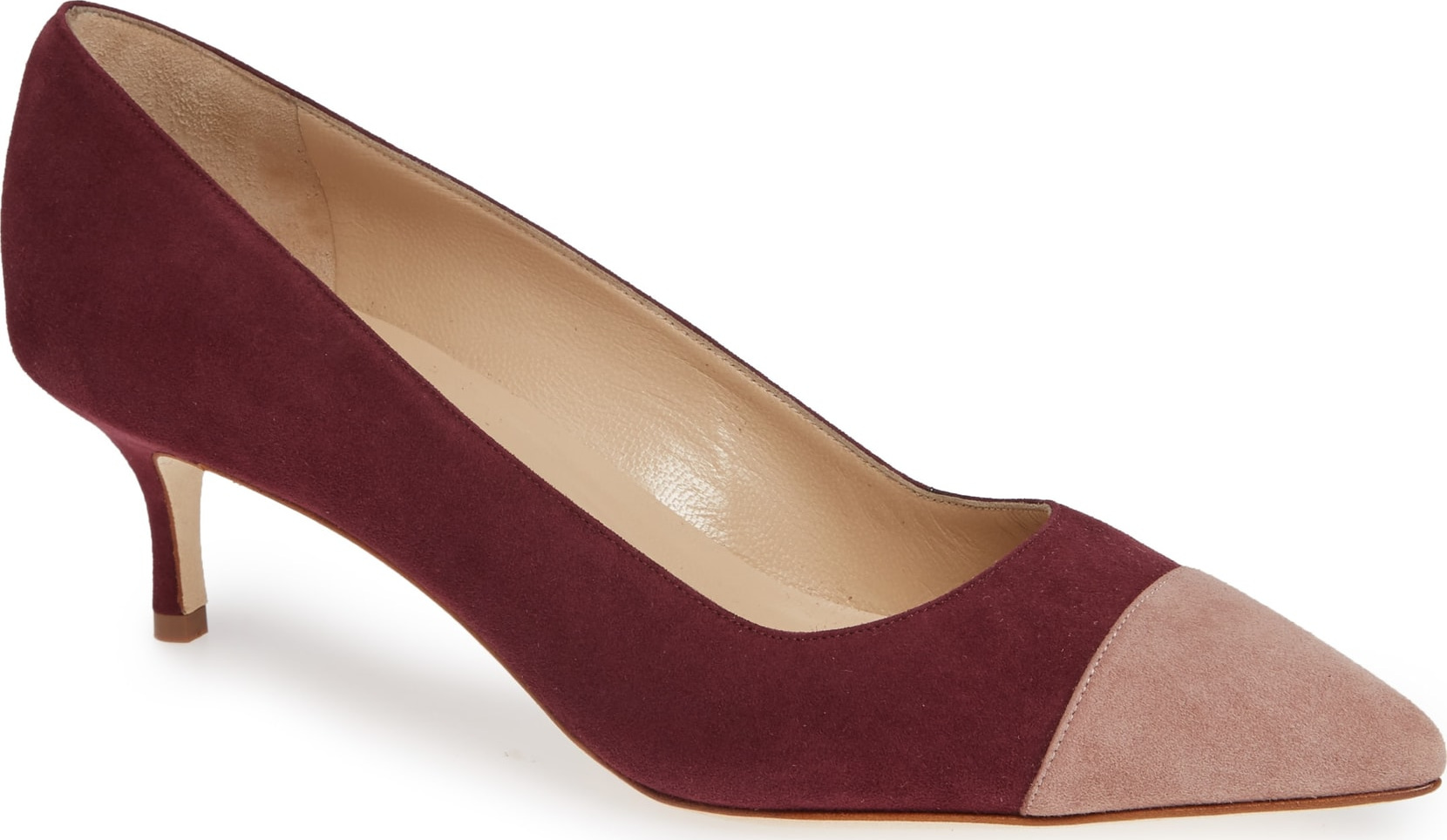 Manolo Blahnik Bipunta Pointy Toe Pump