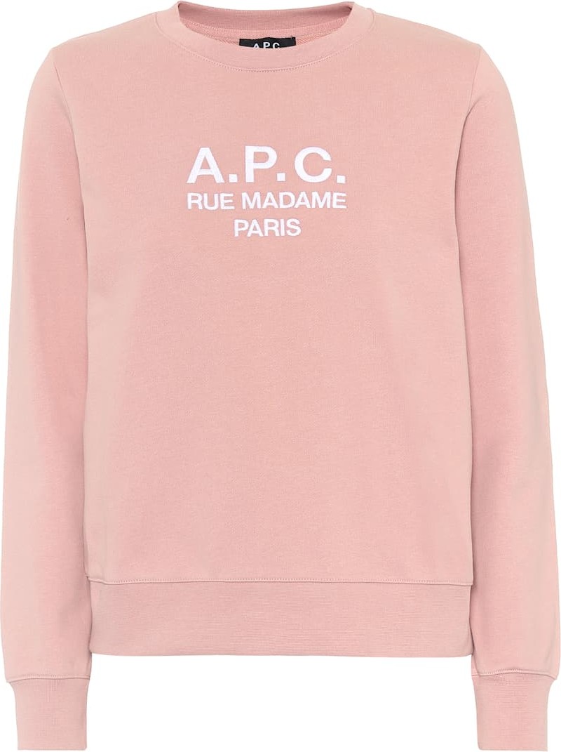 A.P.C. Tina logo cotton sweatshirt