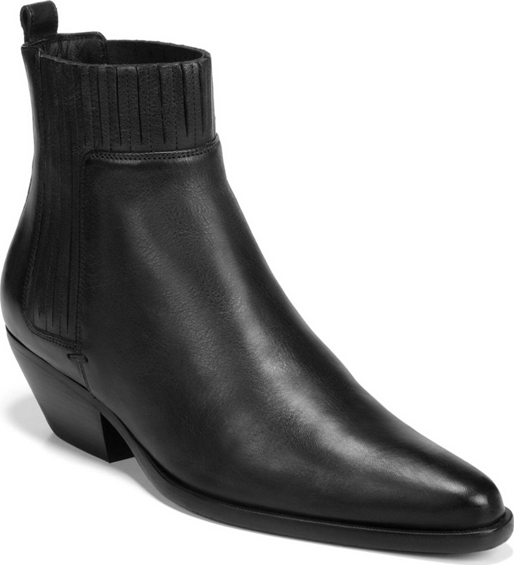 Vince Eckland Ankle Pleated Booties