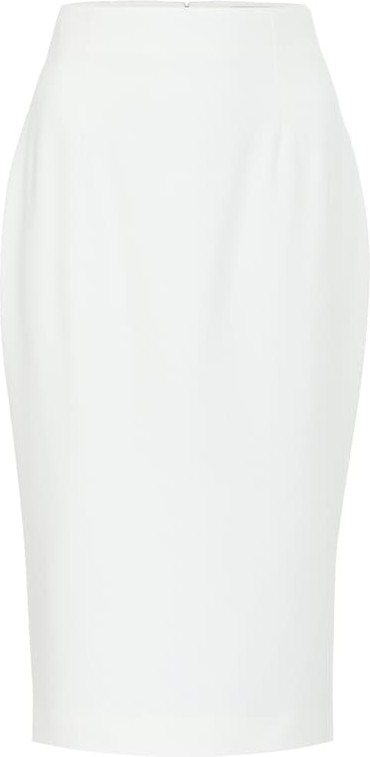 Alexander McQueen Crêpe pencil skirt