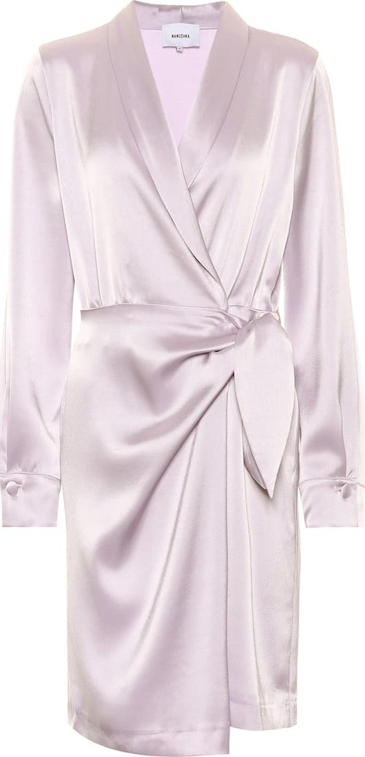 Nanushka Siwa satin dress
