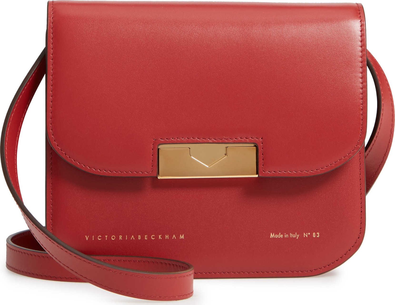 Victoria Beckham Eva Calfskin Leather Crossbody Bag