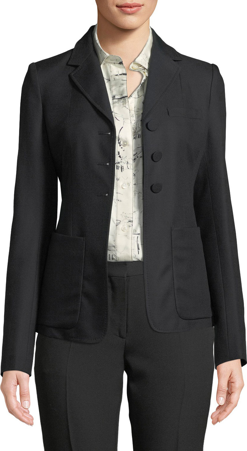 Burberry London England Landow Twill Three-Button Jacket