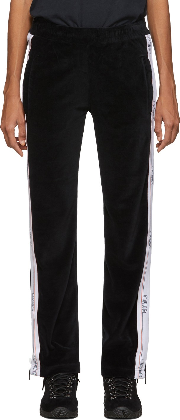 Heron Preston Black Tape Track Pants