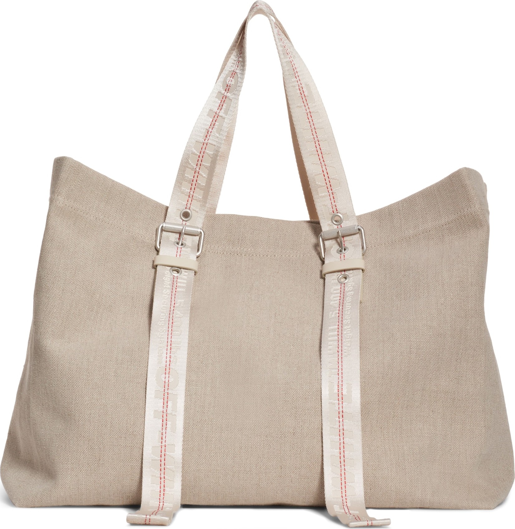 Off White Canvas Tote