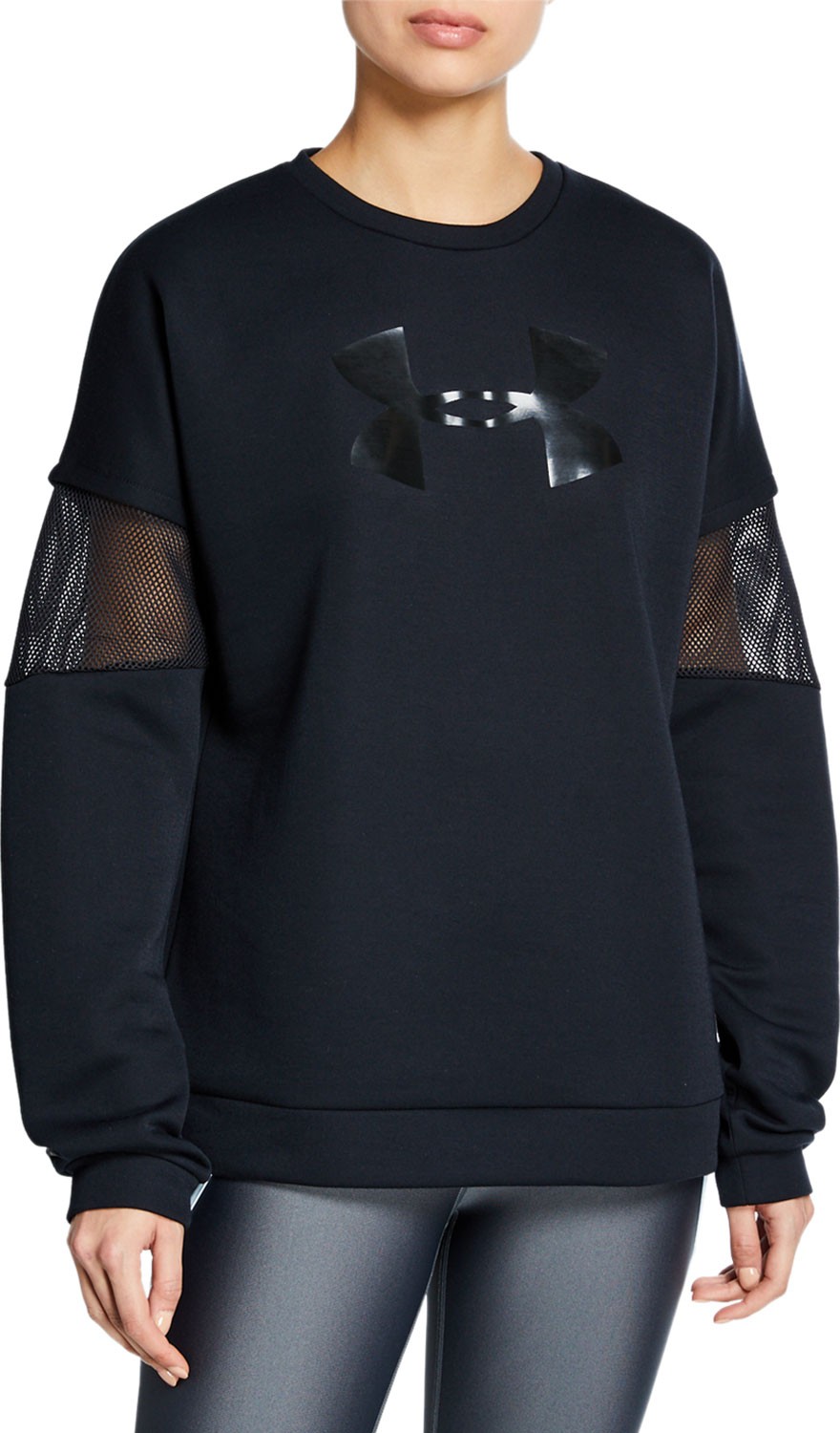 Under Armour Move Light Crewneck Pullover w/ Mesh