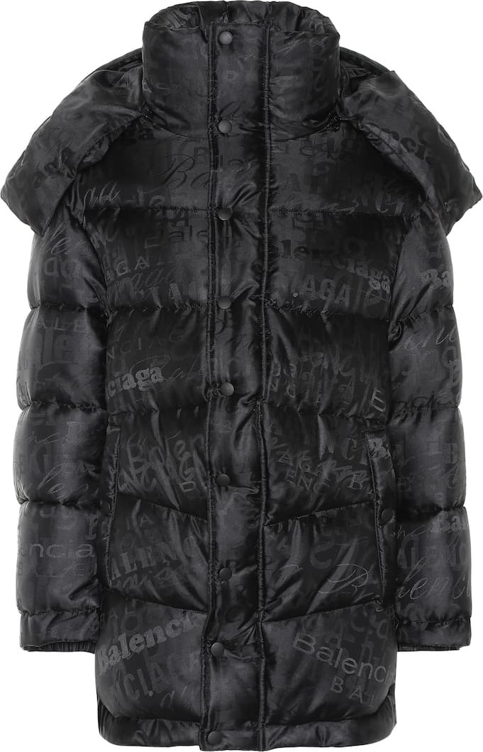 Balenciaga Logo puffer coat