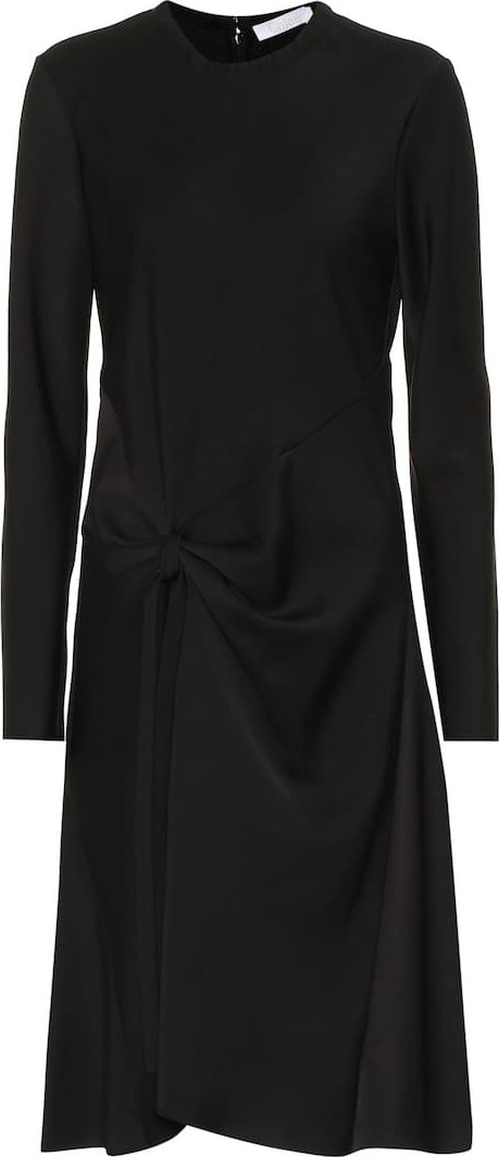 Chloe Satin crêpe dress