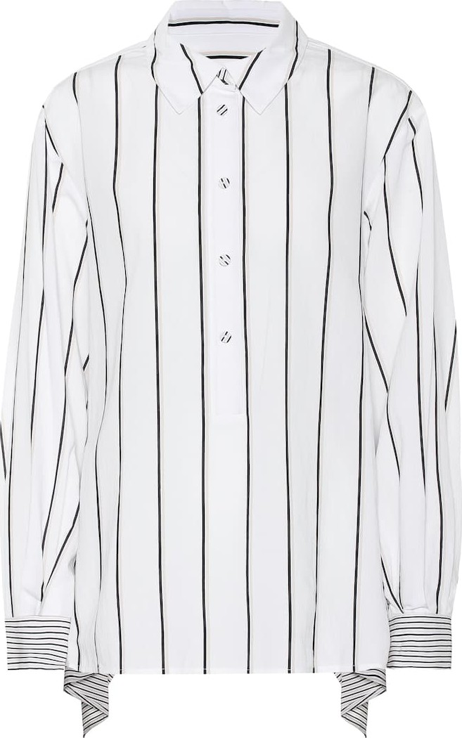 DIANE von FURSTENBERG Desiree striped shirt