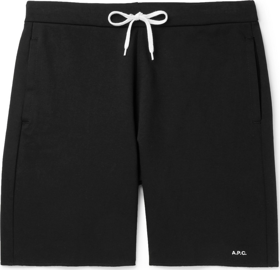 A.P.C. Loopback Cotton-Jersey Sweat Shorts