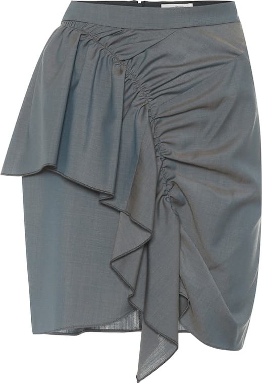 Isabel Marant Etoile Nely cotton-blend miniskirt