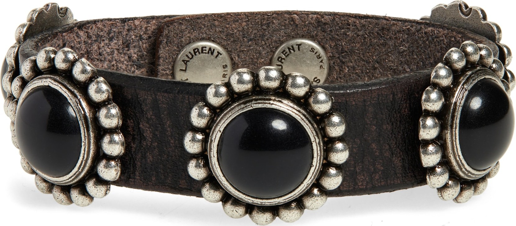 Saint Laurent Multi Cabochons Bracelet