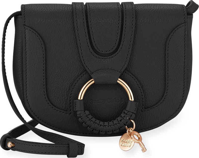 See By Chloé Hana Mini Pebbled Crossbody Bag