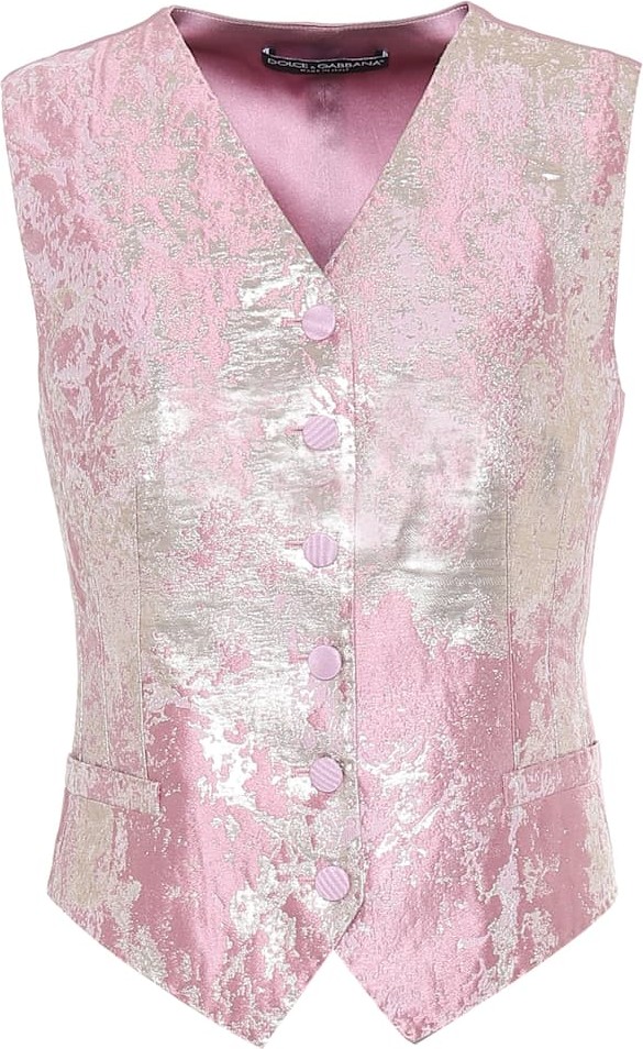 Dolce & Gabbana Silk jacquard vest