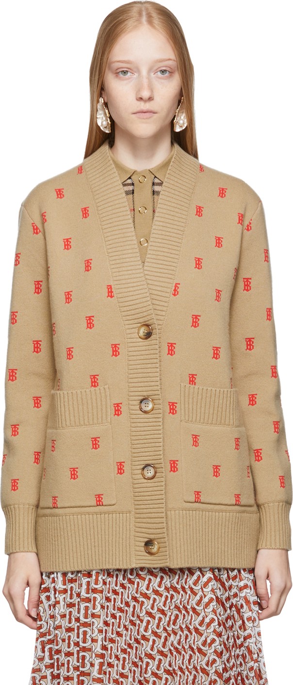 Burberry London England Beige Palena Cardigan
