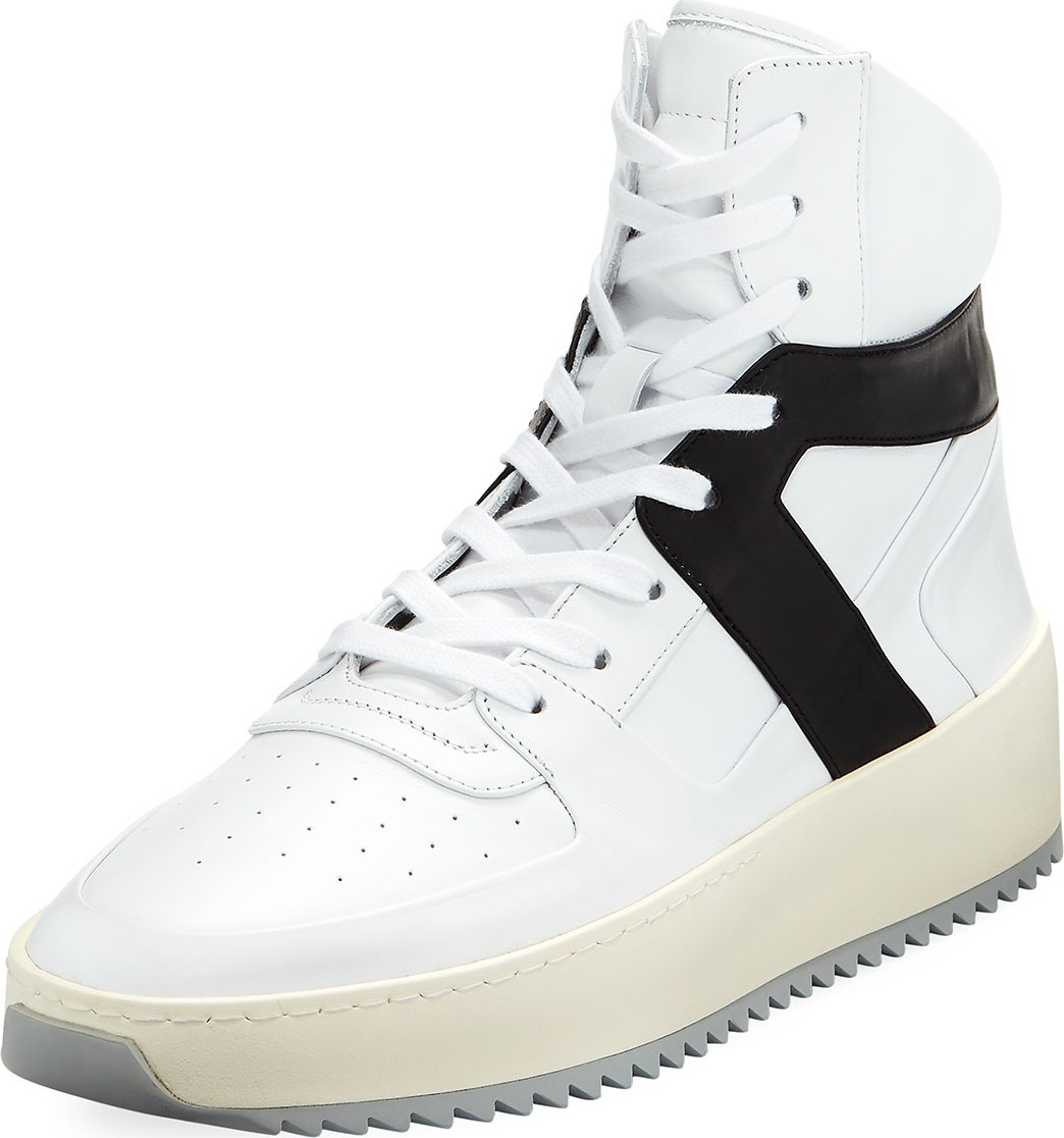 Fear of God Men's Basketball Leather High-Top Sneakers