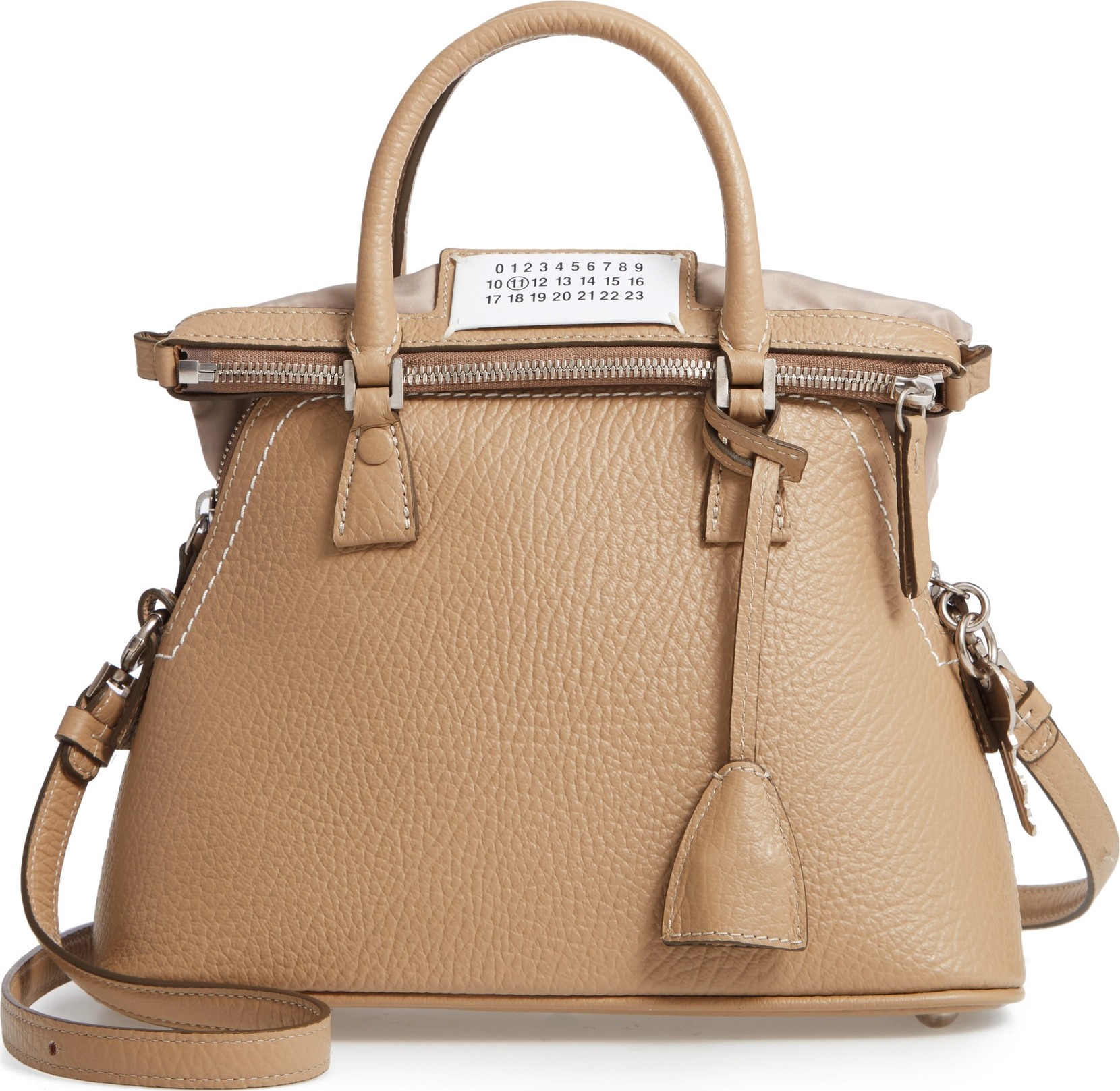 Maison Margiela Small 5AC Calfskin Leather Handbag