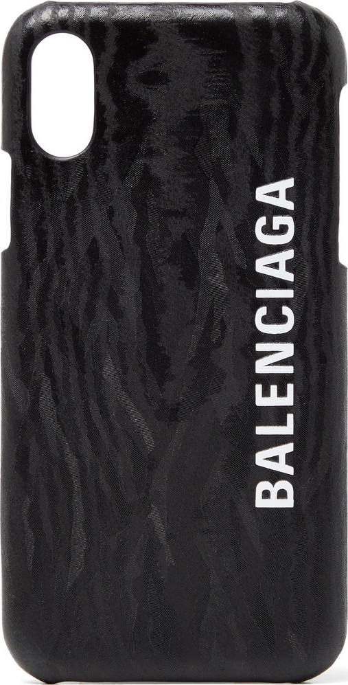 Balenciaga Logo-Print iPhone X Case