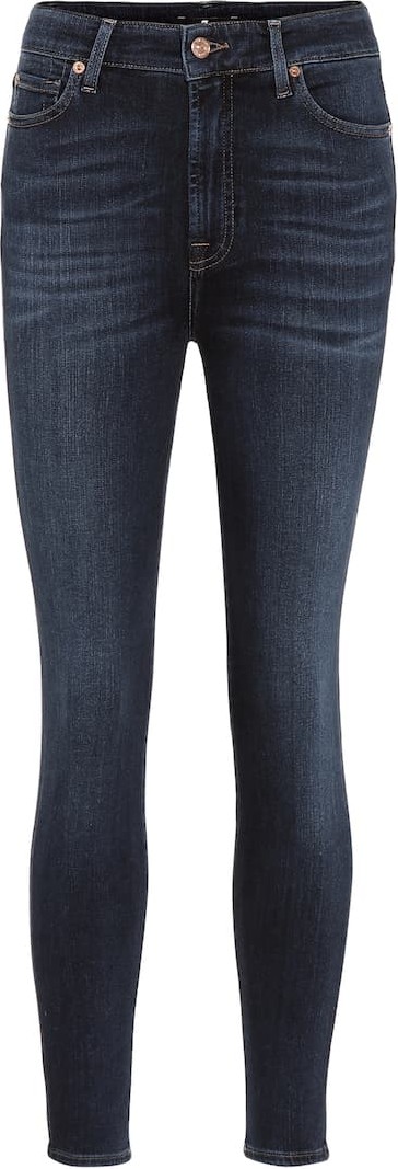 7 For All Mankind Aubrey high-rise skinny jeans