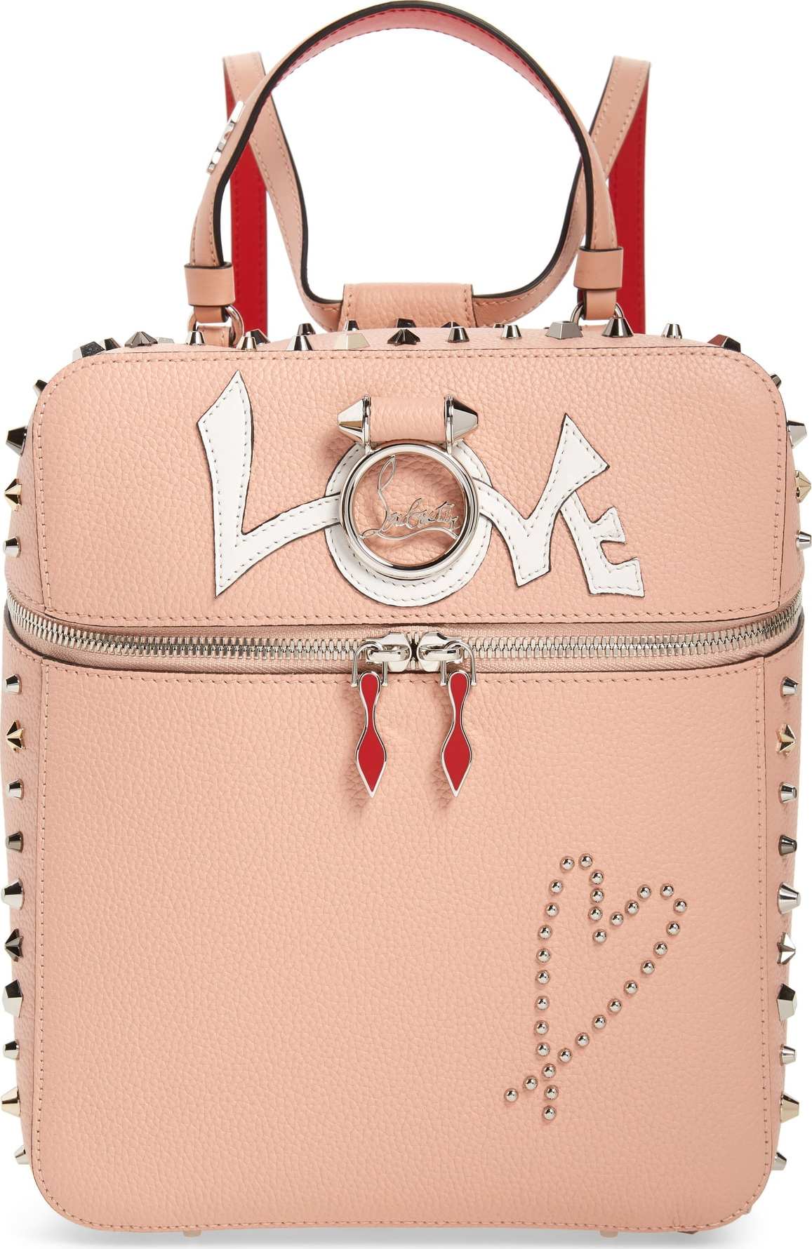 Christian Louboutin Rubylou Love Leather Backpack