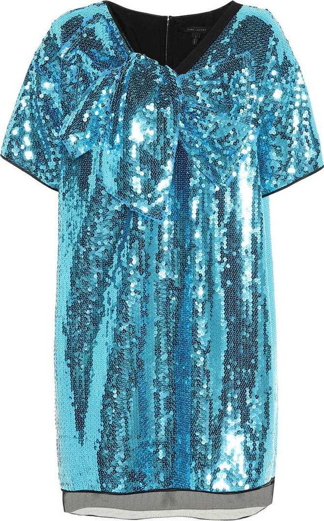 MARC JACOBS Sequined bow dress