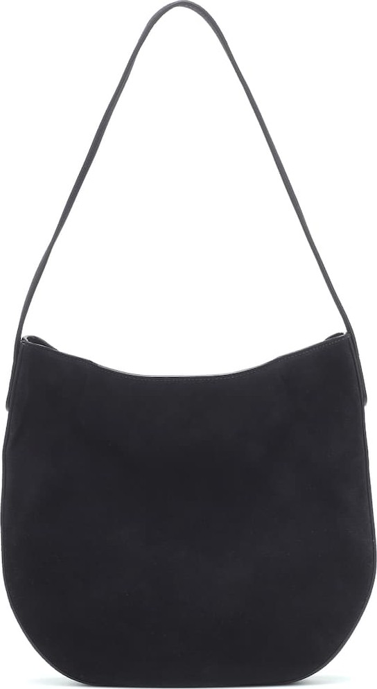 Mansur Gavriel Folded Hobo suede shoulder bag